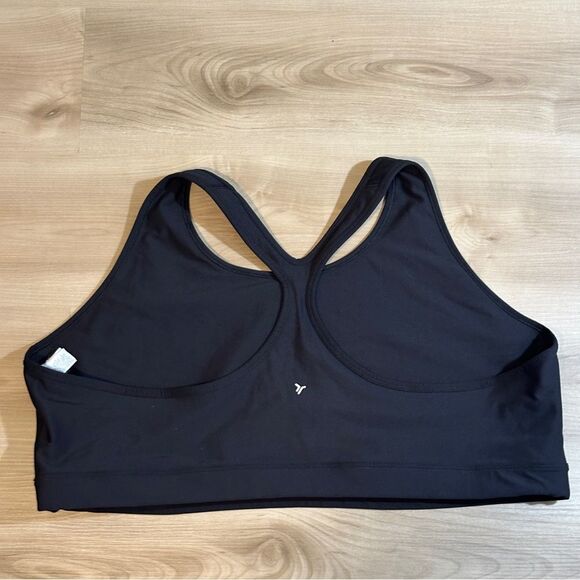 Old Navy Active Black Powersoft Sports Bra Size 4X Medium Support‎ - Picture 5 of 8